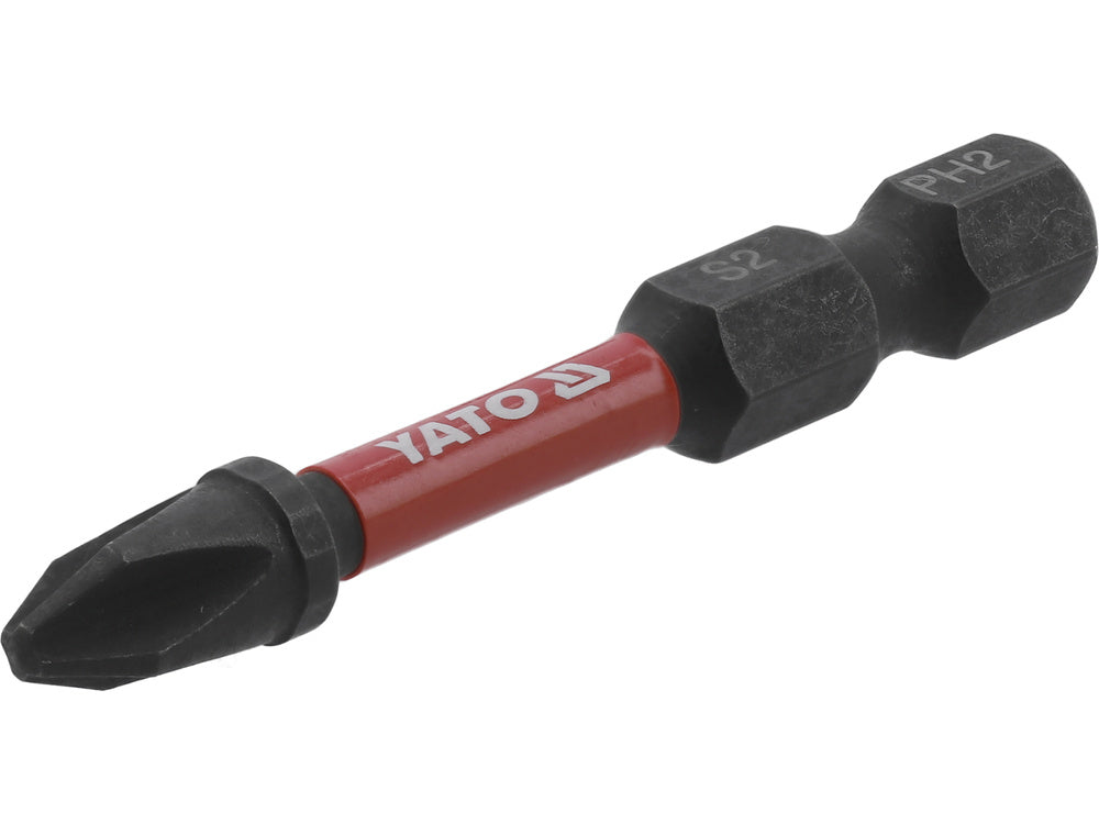 IMPACT SCREWDRIVER BITS 1/4 50MM PH2 2PC (YT-78041)