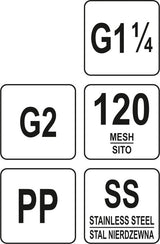 MESH INSERT FOR 1.5 AND 2'' WATER FILTER (88936)
