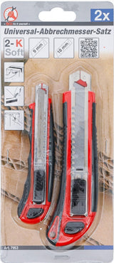 CUTTER SET | BLADE WIDTH 9 / 18 MM | 2 PCS. (7953)