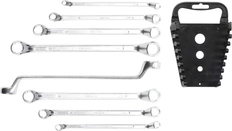 DOUBLE RING SPANNER SET | OFFSET | 6 X 7 - 20 X 22 MM | 8 PCS. (1212)
