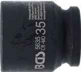 IMPACT SOCKET, HEXAGON | 20 MM (3/4") DRIVE | 35 MM (5635)