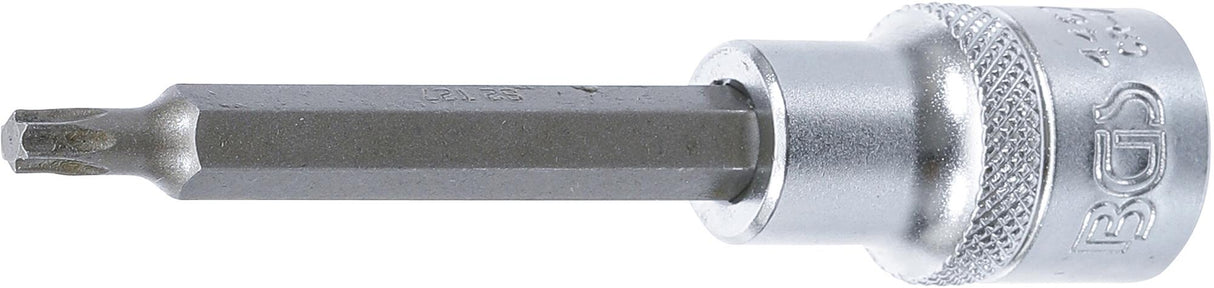 BIT SOCKET | LENGTH 100 MM | 12.5 MM (1/2") DRIVE | T-STAR (FOR TORX) T27 (4467)