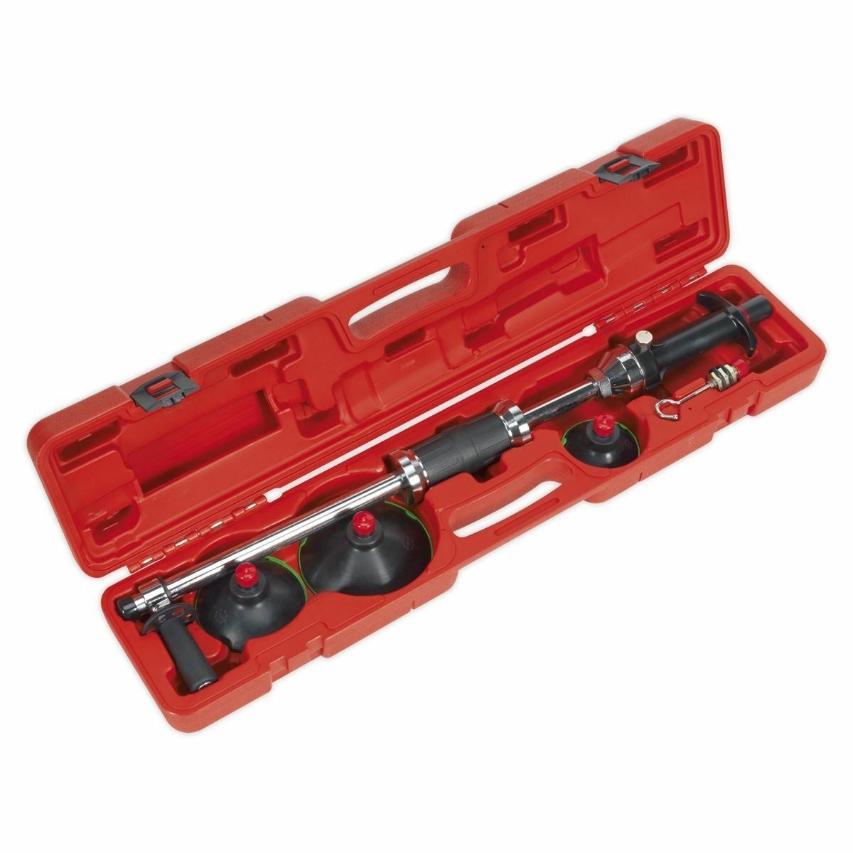 VACUUM SLIDE HAMMER FOR BODY STRAIGHTENING | WITHOUT COMPRESSOR | WITH Φ75, Φ100, Φ125 MM PADS (SK2048)
