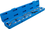TENSIONER PULLEY WRENCH SET | 12-POINT 12 - 19 MM / E-TYPE E10 - E18 | 15 PCS. (1312)