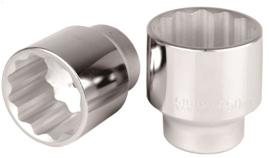 TWELVE-POINT SOCKET | 20 MM (3/4") | 21 MM (VG-3421M-12PT)