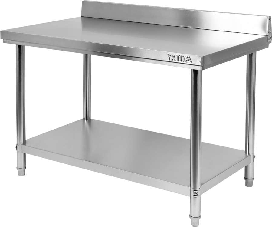FOLDABLE WORK TABLE WITH BACKSPLASH (YG-09021)