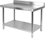 FOLDABLE WORK TABLE WITH BACKSPLASH (YG-09021)