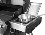 GAS BBQ GRILL YOKATE 4+1 STAINLESS STEEL 17,5KW (YG-20013)
