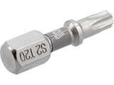 SCREWDRIVER BITS 1/4 25MM T20 2 PCS NI (YT-78013)