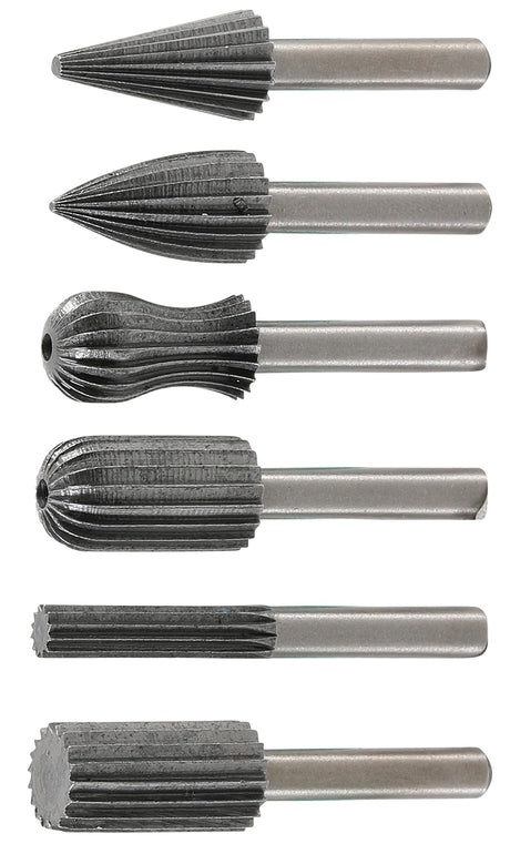 TAPER MILLING CUTTER SET | 6 PCS. (1604)