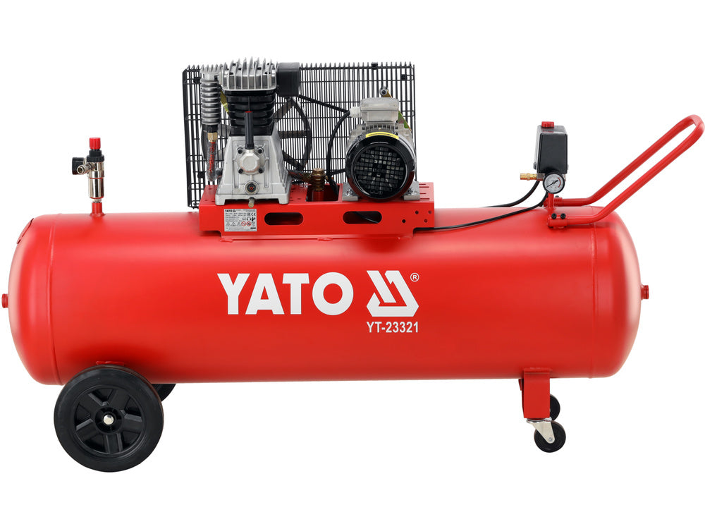 BELT DRIVEN OIL COMPRESSOR 400V 200L (YT-23321)