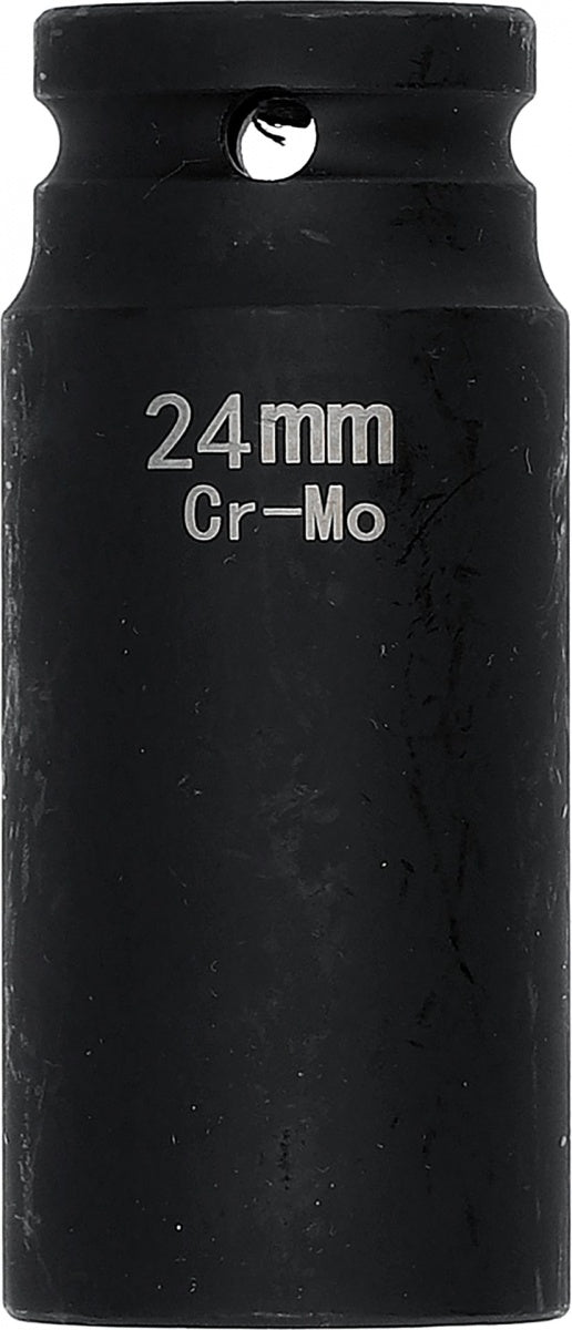 IMPACT SOCKET, HEXAGONAL, LONG | 12.5 MM (1/2") | 24 MM (YT-10297)