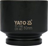BI-HEXAGONAL IMPACT SOCKET 1" 80MM (YT-11995)