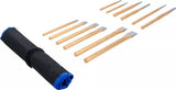 PIN PUNCH / CHISEL / CENTRE PUNCH SET | 12 PCS. (1657)