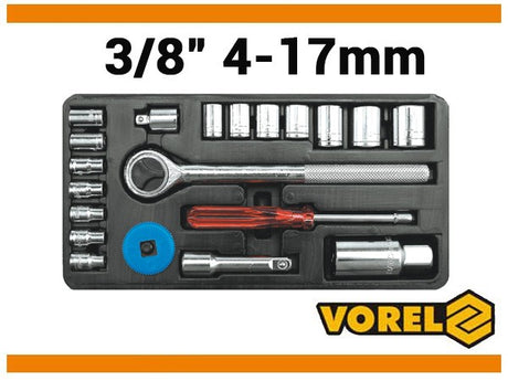 SOCKET SET 21PCS (58210)