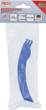 TIRE LEVER SET | FOR BICYCLE, ROAD BIKE, MTB | 3 PCS. (70082)