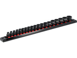IMPACT SOCKET SET, HEX | 9.5 MM (3/8") | 6 - 24 MM | 19 PCS (YT-10249)