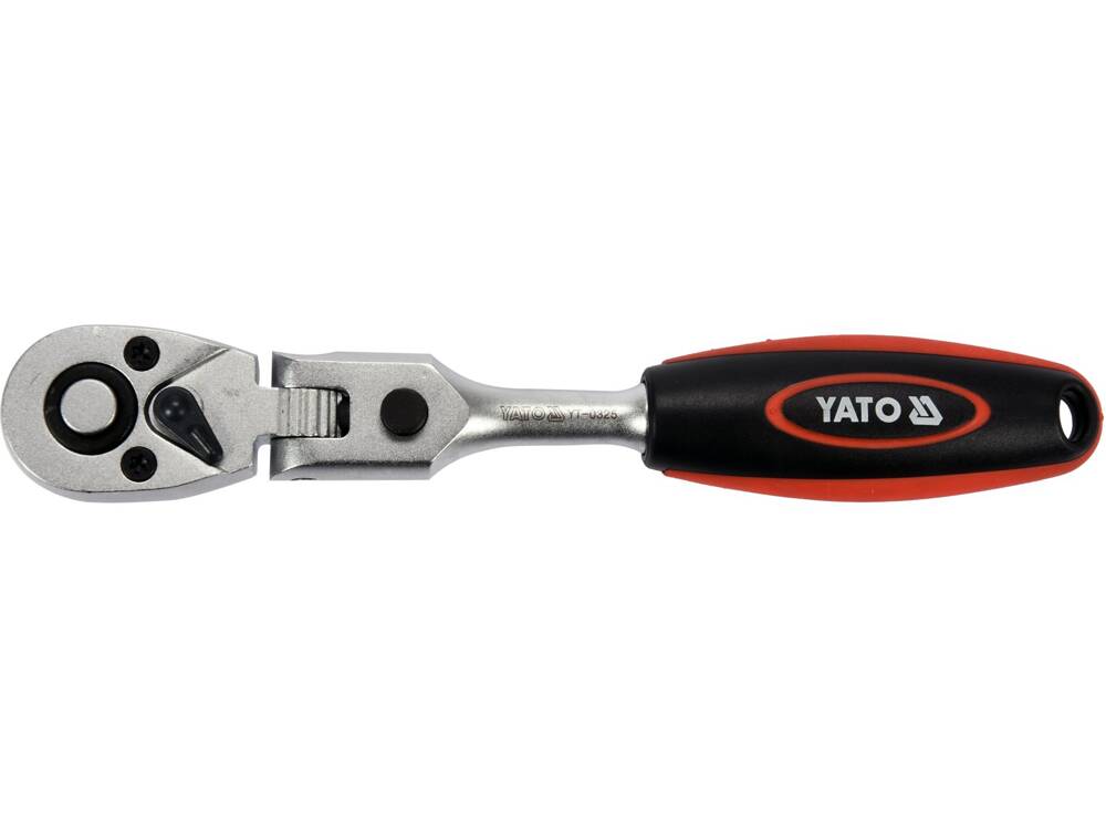 REVERSIBLE FLEXIBLE RATCHET HANDLE 1/4" (YT-0325)