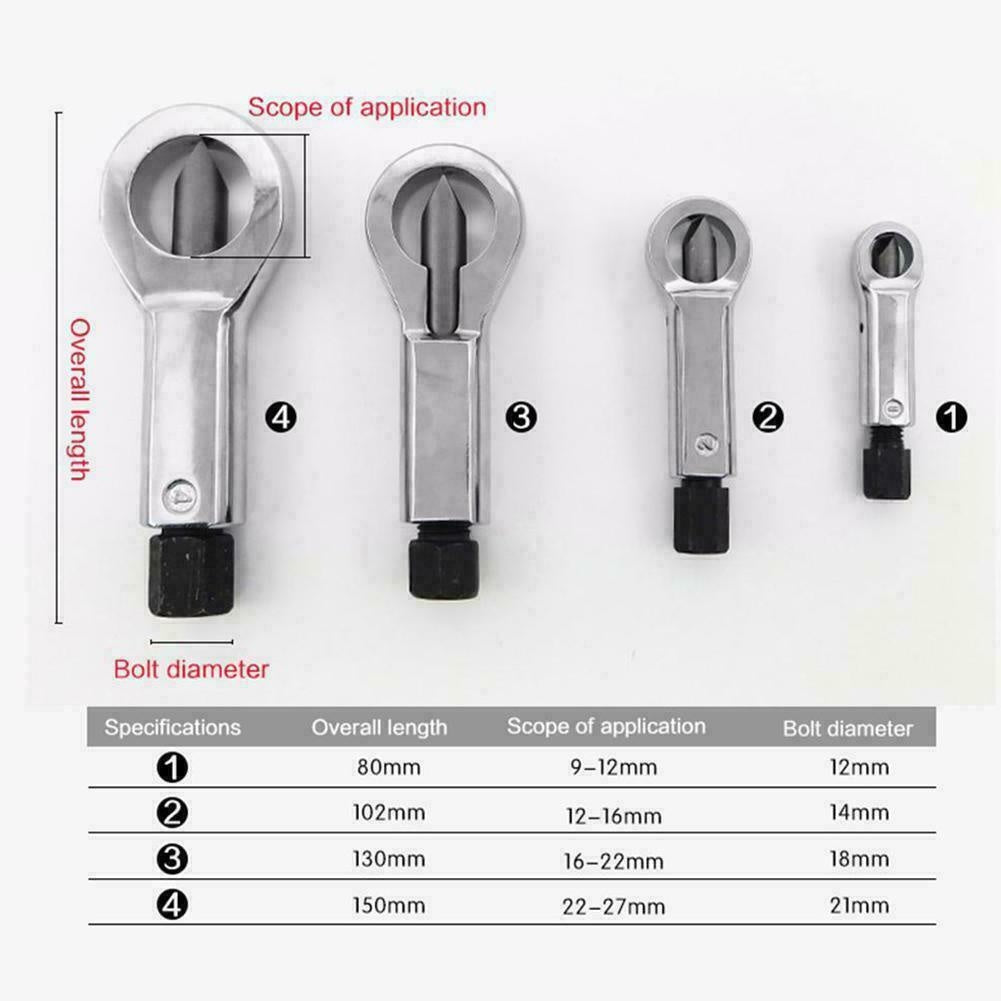 THREAD NIPPER SET | 9-27 MM | 4 PCS. (SK0997)
