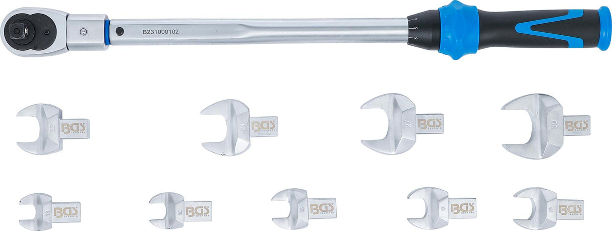 TORQUE WRENCH SET | FOR 14 X 18 MM INSERT TOOLS | 40 - 210 NM | 11 PCS. (7193)