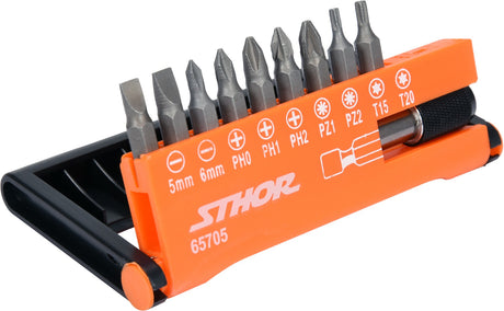 10PCS SCREWDRIVER BIT SET (65705)