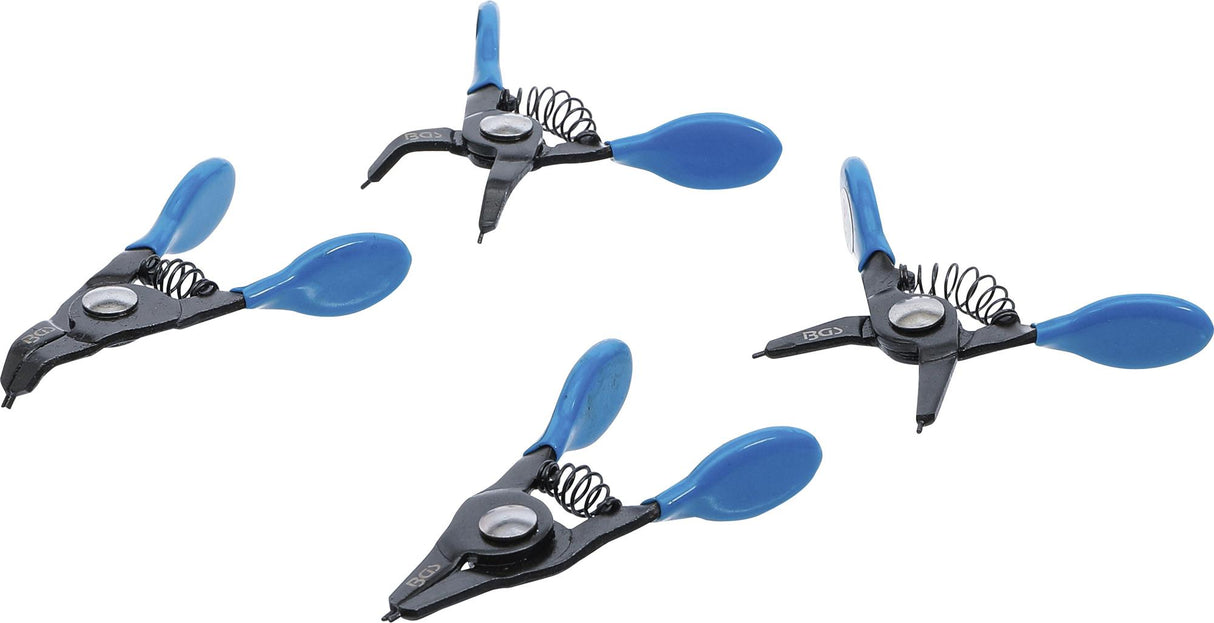 CIRCLIP PLIERS SET | FOR SMALL CIRCLIPS | 80 MM | 4 PCS. (444)