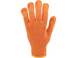 COTTON GLOVES, PVC DOTS, "SFD" (74102)