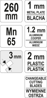 METAL SHEET NIBBLER (YT-19260)