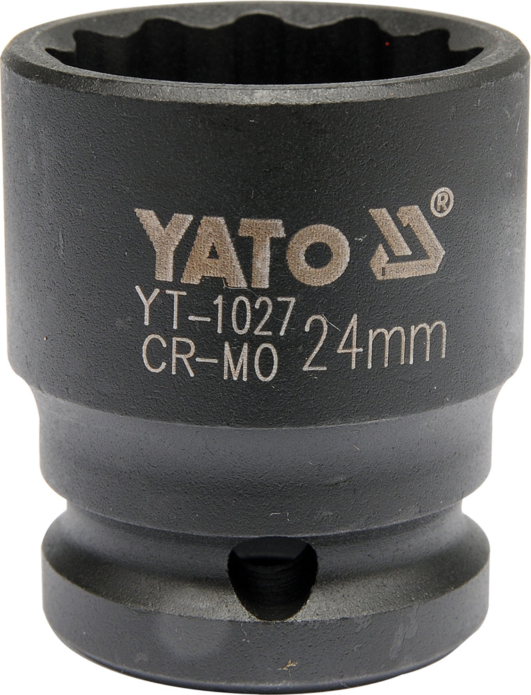 BI-HEXAGONAL IMPACT SOCKET 1/2" X24MM (YT-1027)