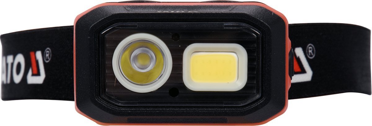 HEADLAMP 500LM RECHARG./3XAAA,MOTION DET (YT-08593)