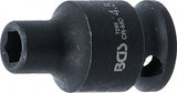 IMPACT SOCKET, HEXAGON | 6.3 MM (1/4") DRIVE | 4.5 MM (7295)