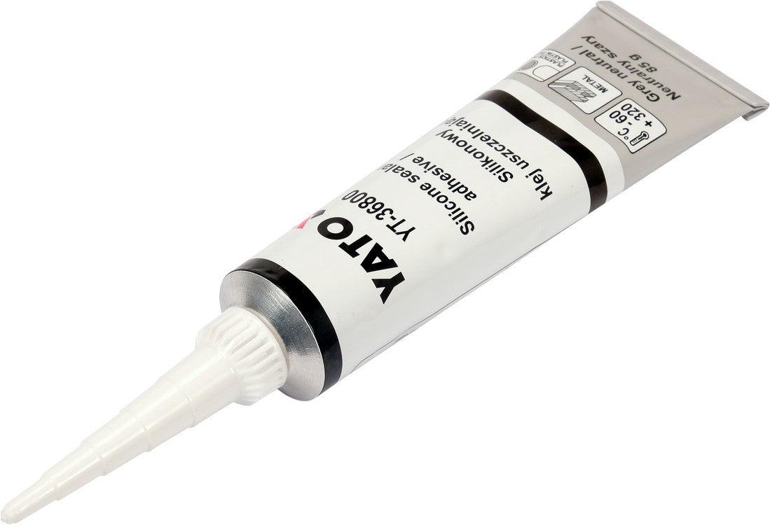 SILICONE SEALANT | HIGH TEMPERATURE | GREY | 85 G (YT-36800)