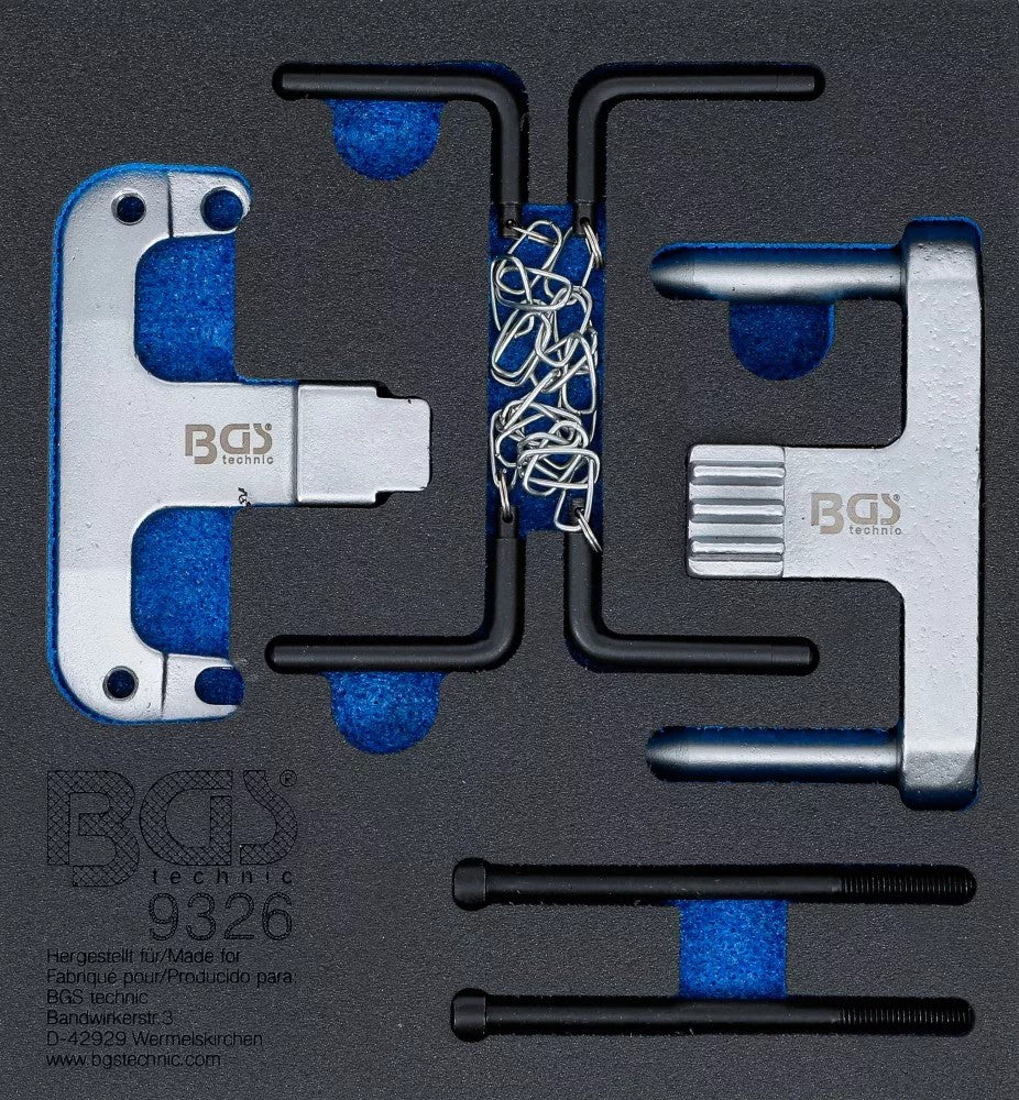 TOOL TRAY 1/6: ENGINE TIMING TOOL SET | FOR MERCEDES-BENZ / CHRYSLER (9326)