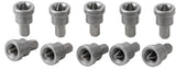 BIT SET WITH DEPTH STOP | FOR PLASTERBOARD | 6.3 MM (1/4") DRIVE | CROSS SLOT PH 2 | 10 PCS. (50408)