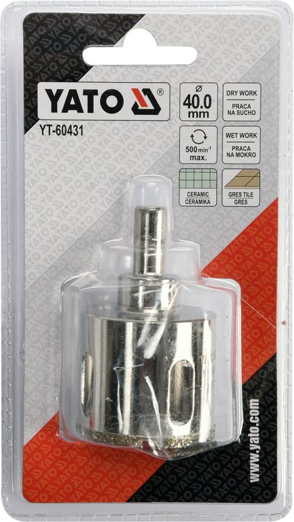 DIAMOND TILE DRILL BIT 40MM (YT-60431)