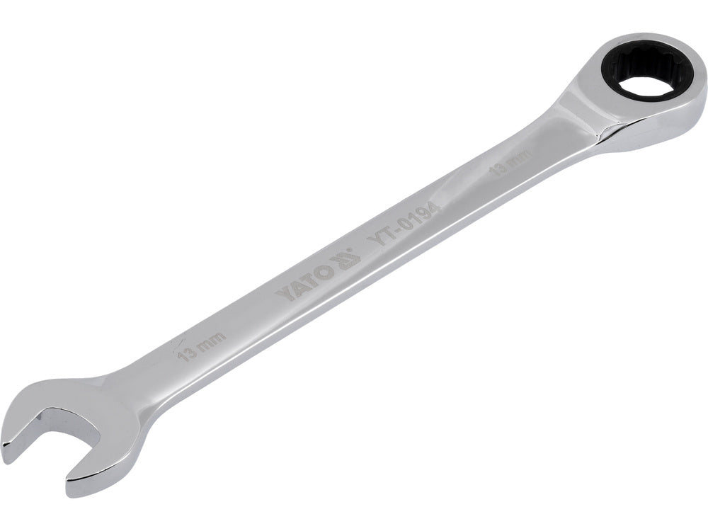 COMBINATION RATCHET WRENCH, 13MM (YT-0194)