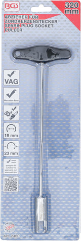 SPARK PLUG SOCKET PULLER | FOR VAG / MERCEDES-BENZ | 320 MM (2460)
