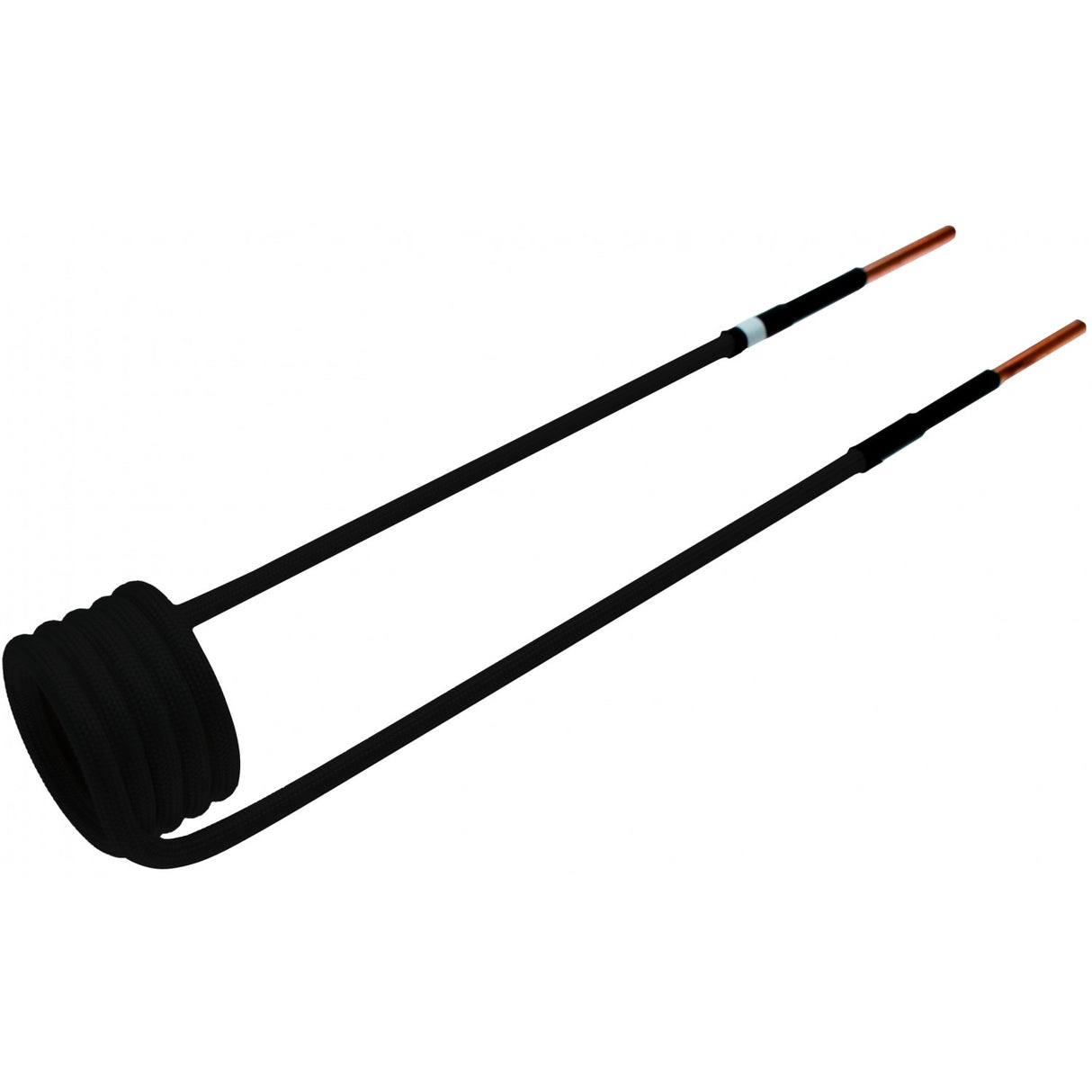 INDUCTION COIL FOR INDUCTION HEATER | 25 MM | ANGLED 90° | FOR BGS 2169, 3390, 3391 (2169-6)