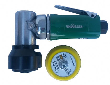ANGLE PNEUMATIC GRINDER/POLISHER SMALL - MINI 2" 108 MM LENGTH (PDS-04)
