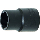 TWIST SOCKET SET (SPIRAL PROFILE) / SCREW EXTRACTOR | 10 MM (3/8") DRIVE | 10 - 19 MM | 10 PCS. (5265)