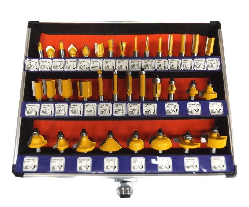 WOOD ROUTER BIT SET | 35 PCS. (SK1635)