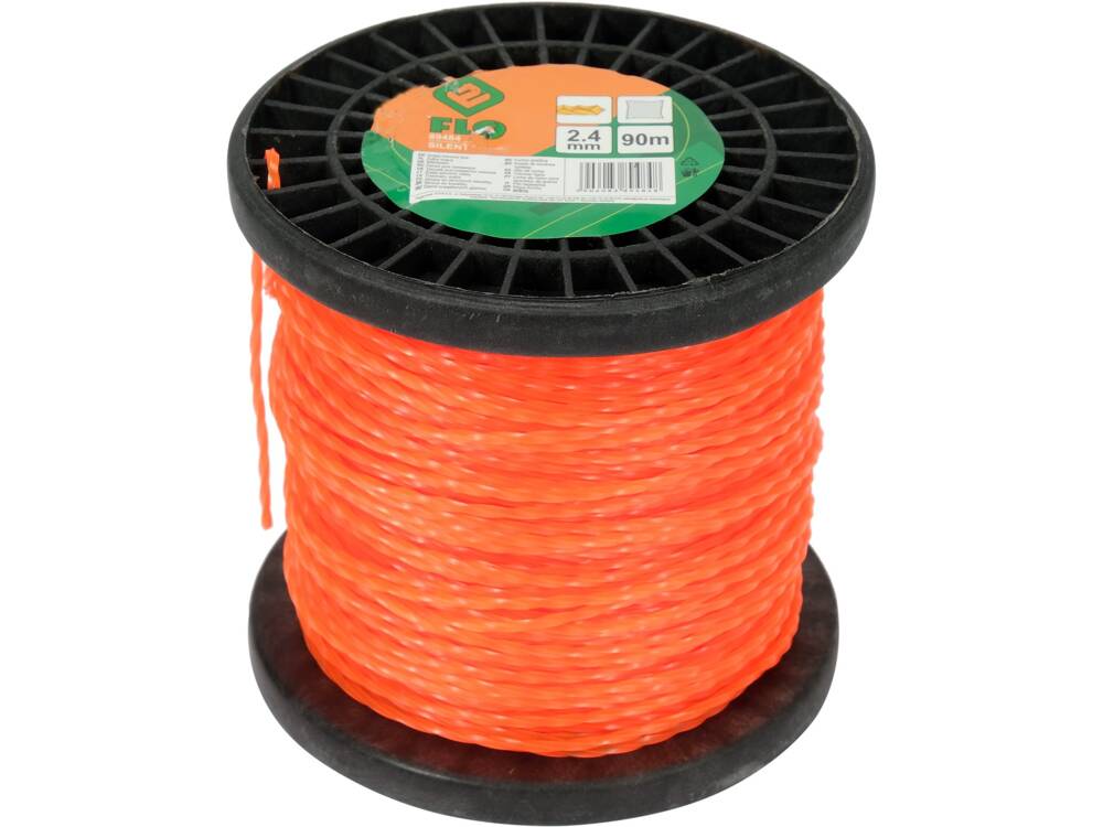 GRASS TRIMMER LINE 2.4MMX90M SILENT (89484)