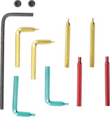 SPARE STEEL TIPS FOR DOUBLE-JOINT CIRCLIP PLIERS | 5 PAIRS | FOR BGS 9836 (9836-1)