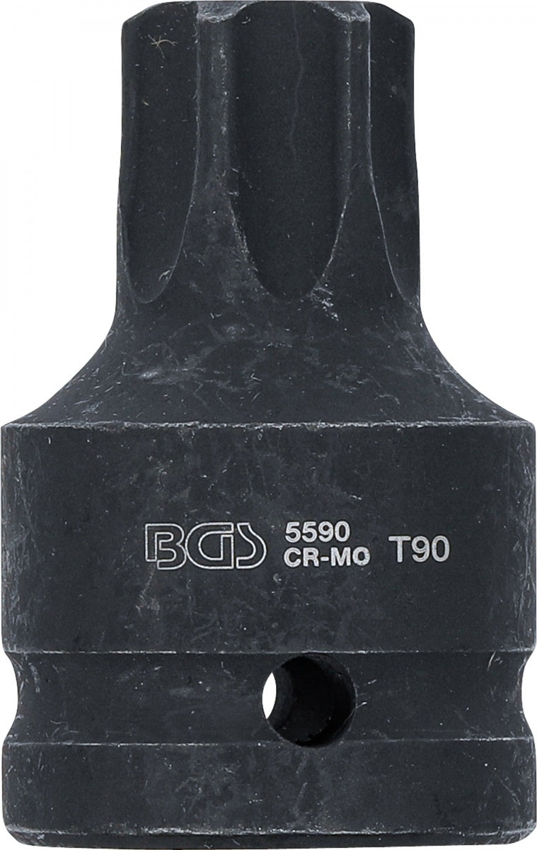 IMPACT BIT SOCKET | 20 MM (3/4") DRIVE | T-STAR (FOR TORX) T90 (5590)