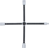 WHEEL WRENCH, FOLDABLE | FOR CARS | SQUARE | 17 X 19 X 21 X 12.5 MM (1/2") (1456)