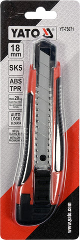 UTILITY KNIFE 18MM (YT-75071)