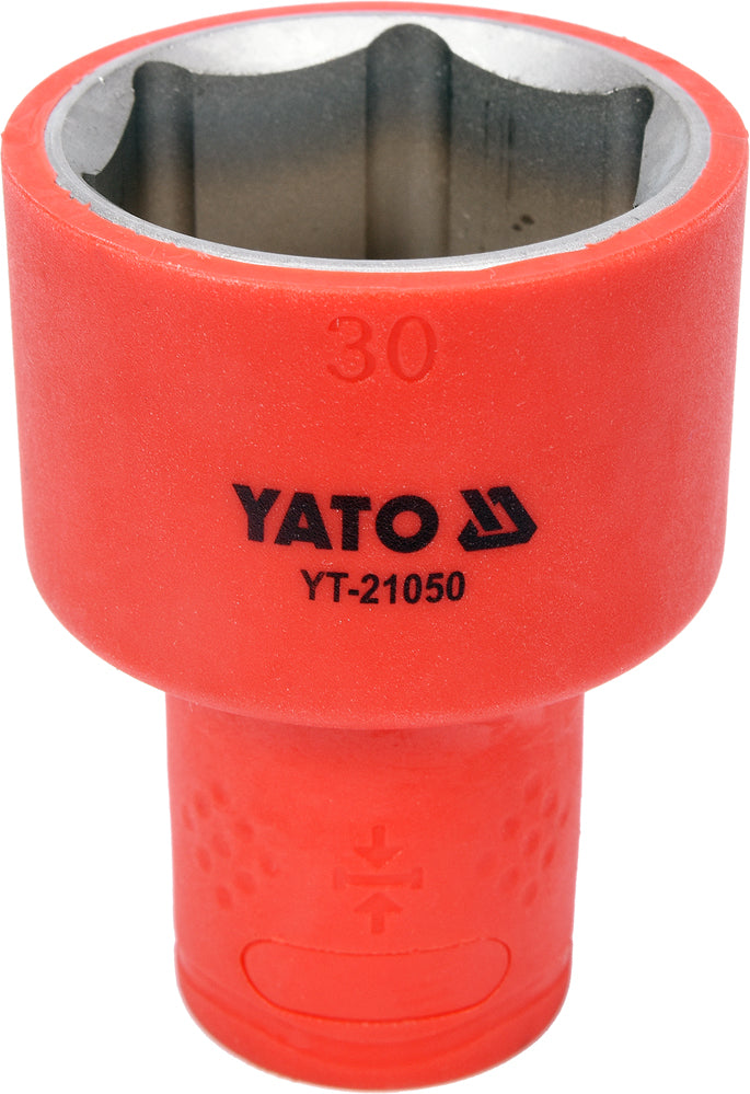 INSULATED HEXAGONAL SOCKET 30MM 1/2" VDE (YT-21050)