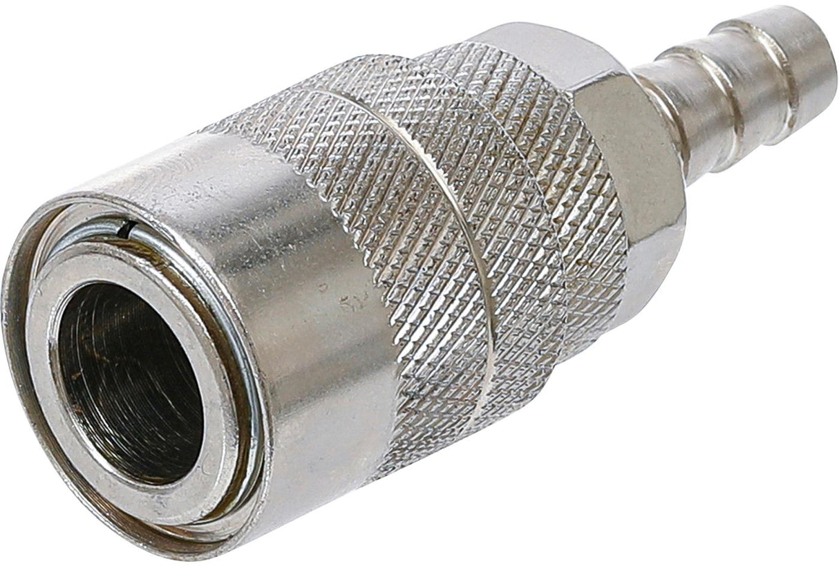 AIR QUICK COUPLER WITH 8 MM (5/16") HOSE CONNECTION | USA / FRANCE STANDARD (7059)