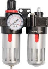 AIR REGULATOR W/LUBRICATIOR,GAUGE&FILTER (YT-2385)