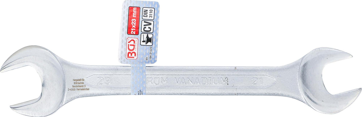DOUBLE OPEN-ENDED SPANNER | 21 X 23 MM (1184-21X23)